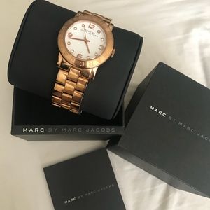 Rose Gold Marc Jacob watch